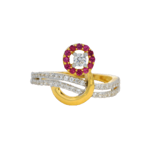 LADIES RING 18KT